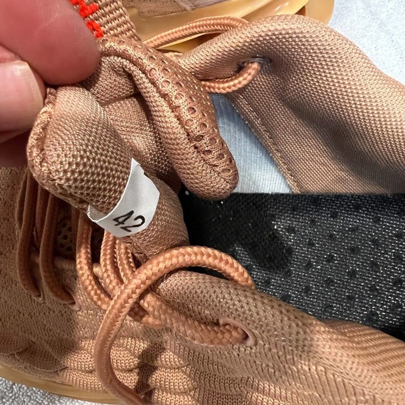 Mens Beige Non-slip Running Shoes NWOT Size 8 SupSport EU 42 Spiral Sole UNIQUE - Picture 6 of 10